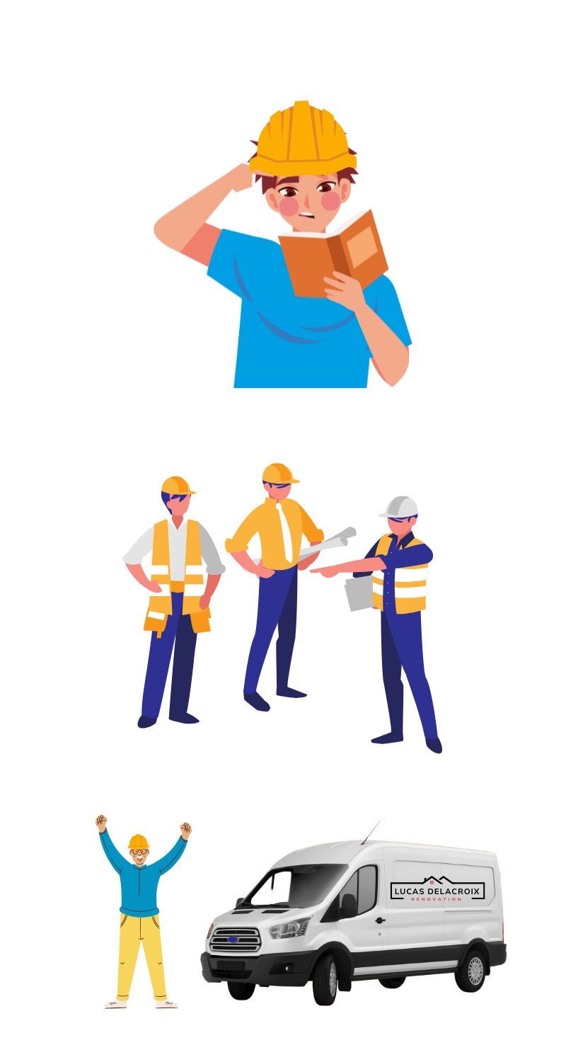 artisan du batiment devenu chef d'entreprise